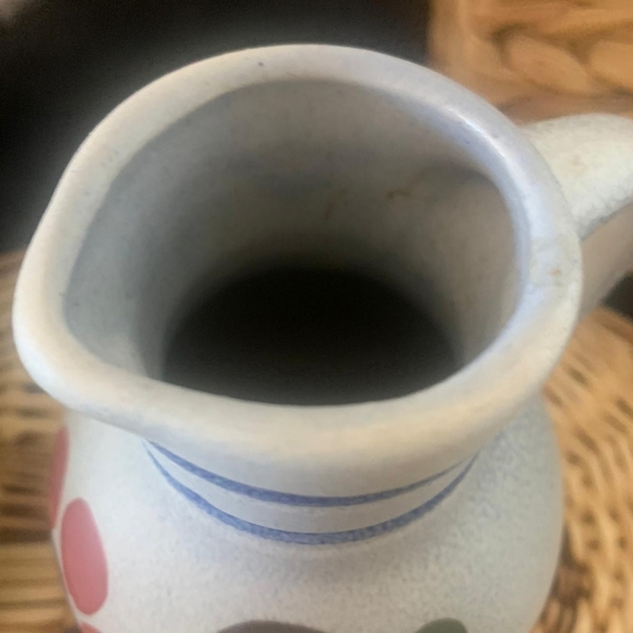 Bundle OnlyCeramic Pitcher Blue salt glaze Folk Art ceramics‎ Mid Century German - Picture 7 of 7